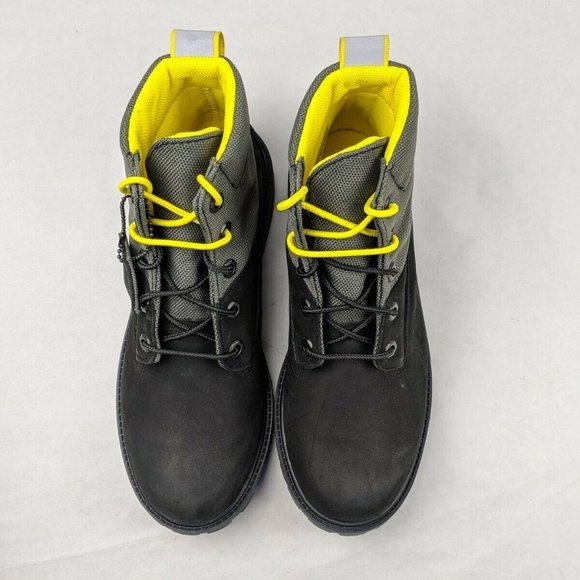 Timberland Rebolt 6 Inch Premium Boot Black Yellow - Picture 4 of 9